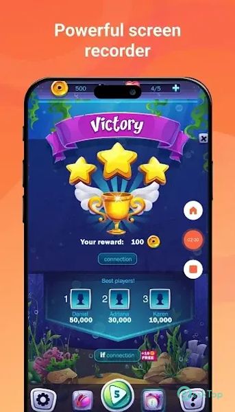 Screen Recorder, Game Recorder 1.0.9 APK MOD تحميل مجاني كامل
