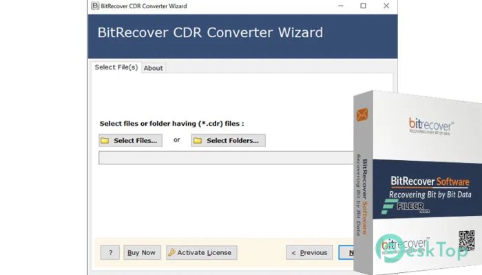 BitRecover CDR Converter Wizard  4.0 Tam Sürüm Aktif Edilmiş Ücretsiz İndir