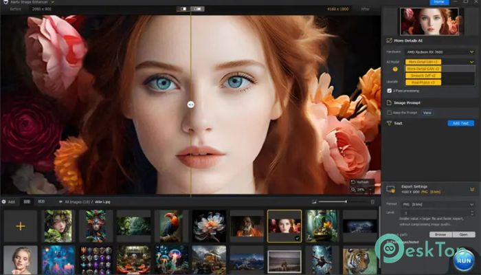 Aiarty Image Enhancer 2.6 Tam Sürüm Aktif Edilmiş Ücretsiz İndir