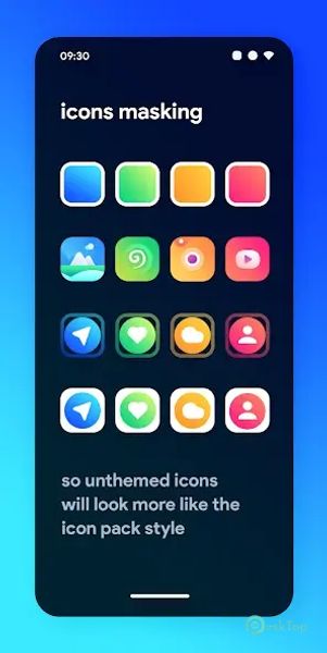 Gladient Icon Pack 10.0 APK MOD Tam Ücretsiz İndir