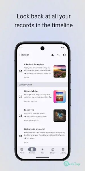 Memorial - Personalized Diary 1.42.0 APK MOD Tam Ücretsiz İndir