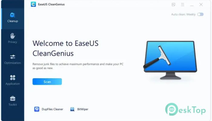 EaseUS CleanGenius 3.0.3 Tam Sürüm Aktif Edilmiş Ücretsiz İndir