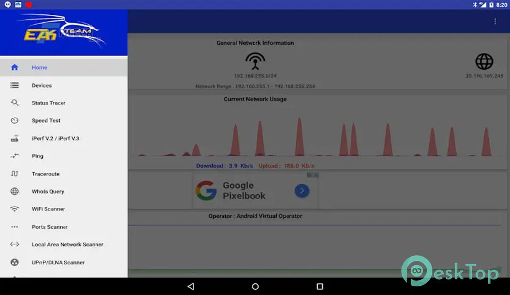 Network Manager - Network Tools v18.7.2 APK MOD Unlocked (Full) Free Download