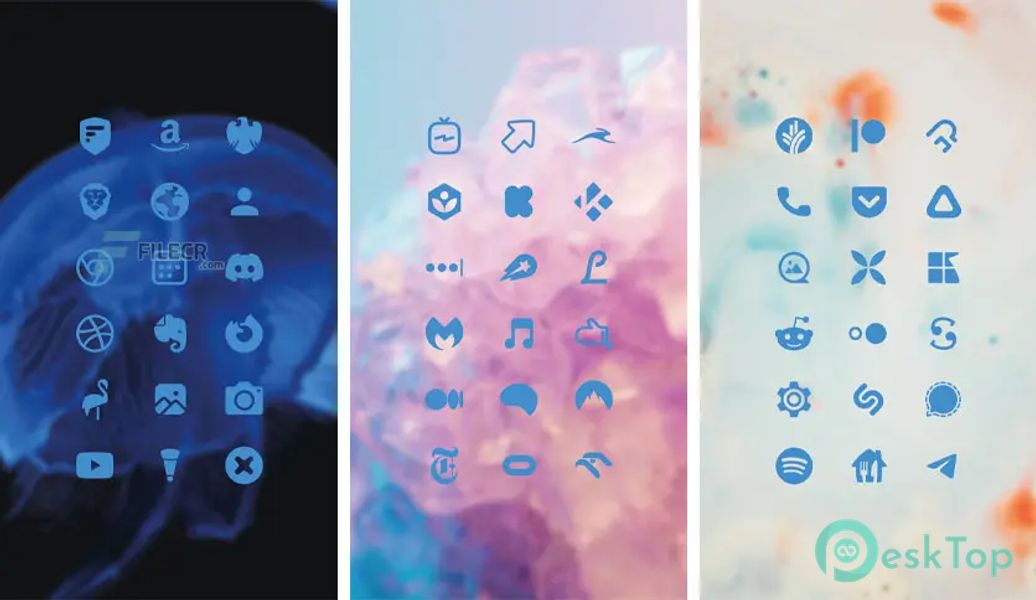 Blue Minimal – Icon Pack v6.3 APK MOD Descarga gratuita completa