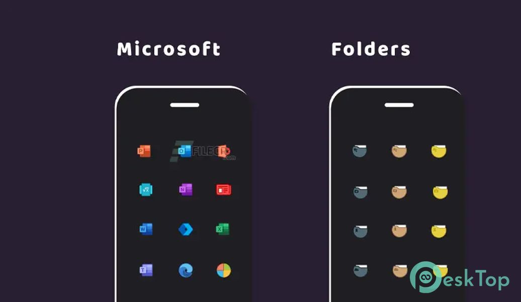 Duo Nano Icon Pack 2.1.5 APK MOD Tam Ücretsiz İndir