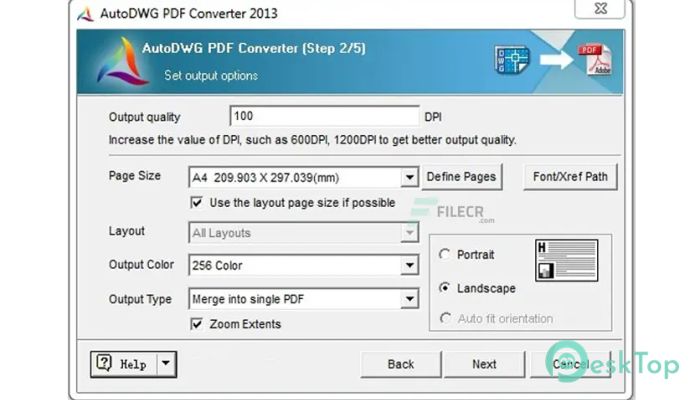 Télécharger AutoDWG DWG to PDF Converter 2024 v6.12 Gratuitement Activé Complètement