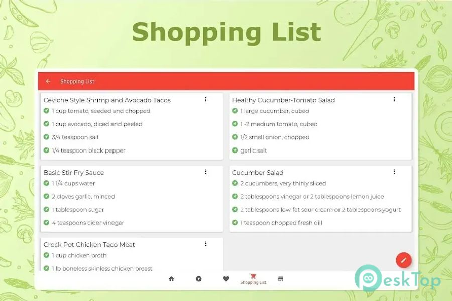 Healthy Recipes 36.1.0 APK MOD Descarga gratuita completa