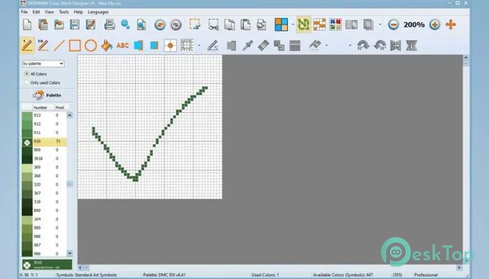 Ortmann Cross Stitch Designer 6.9.1 Tam Sürüm Aktif Edilmiş Ücretsiz İndir