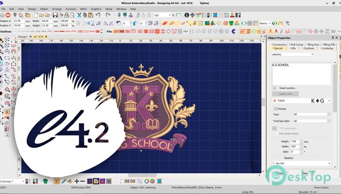 Download Wilcom Embroidery Studio e4.2 Free Full Activated