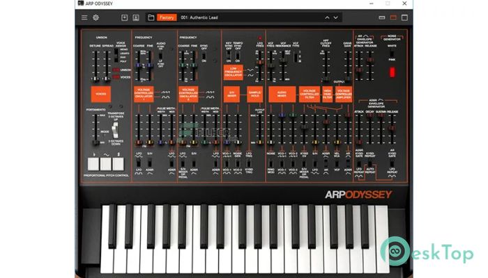 下载 KORG ARP Odyssey 1.5.3 免费完整激活版