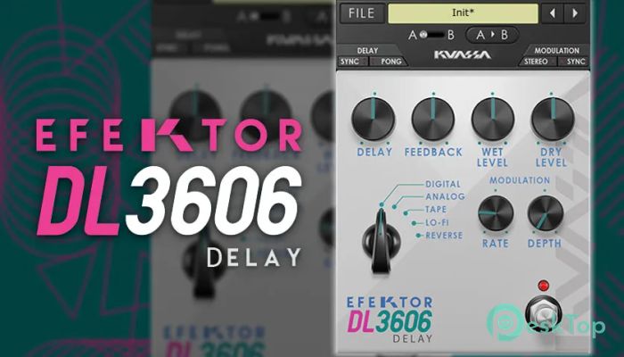 Download Kuassa Efektor DL3606 1.1.1 Free Full Activated