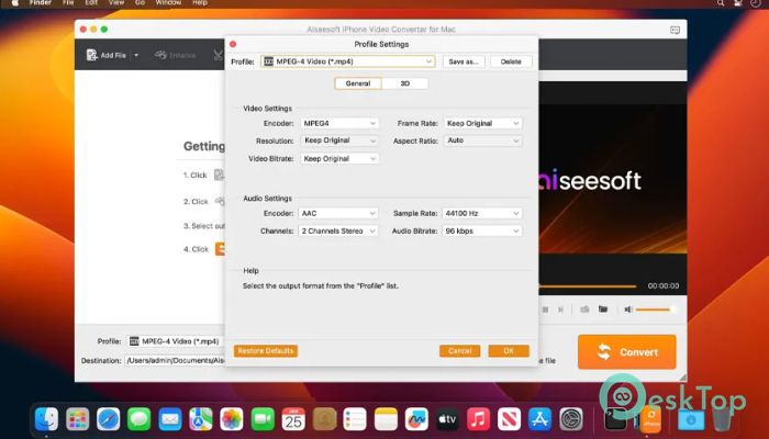  تحميل برنامج Aiseesoft iPhone Video Converter 8.1.18 برابط مباشر للماك