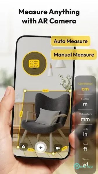 AR Ruler: Tape Measure 1.0.1 APK MOD تحميل مجاني كامل