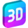 Gradient 3D - Icon Pack0