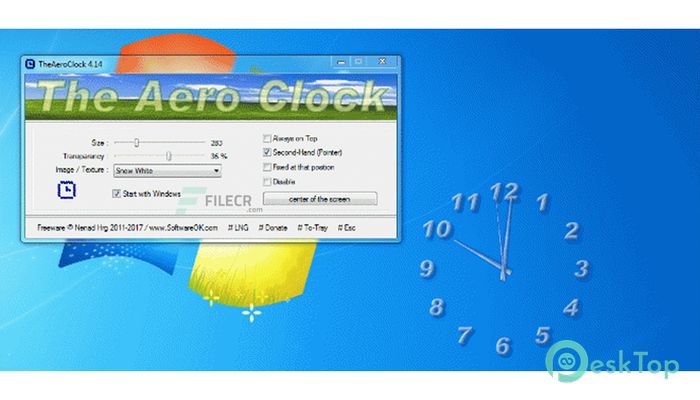  تحميل برنامج TheAeroClock 8.44 برابط مباشر