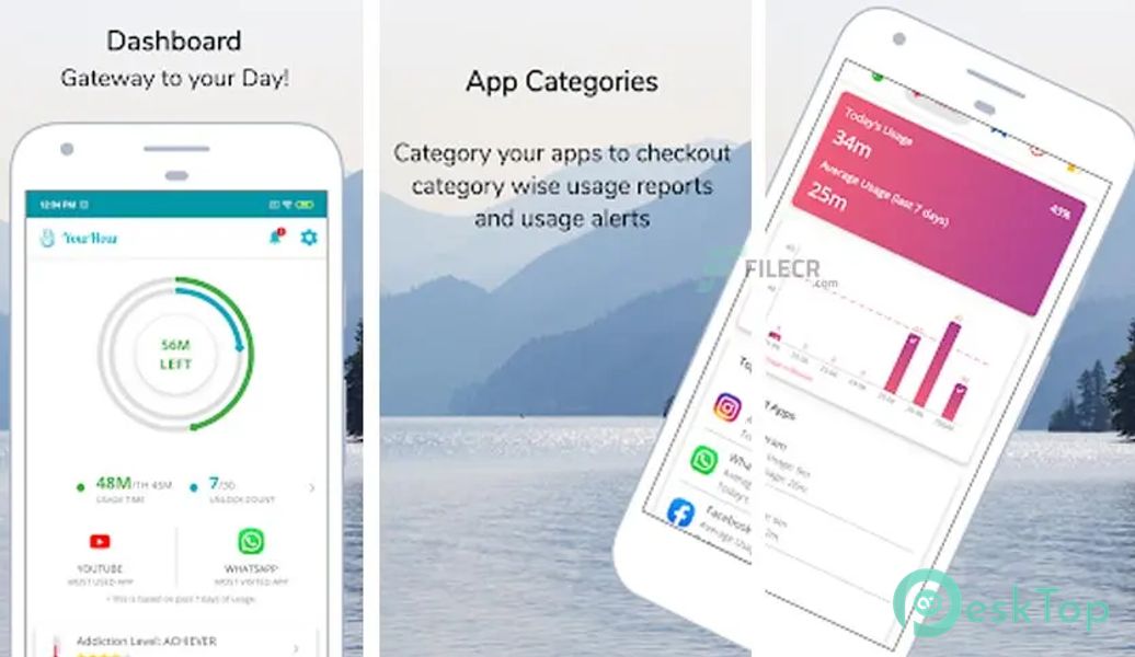 YourHour – ScreenTime Control v2.1.9 APK MOD تحميل مجاني كامل