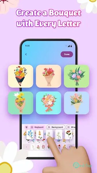 Flower Language Keyboard DIY 1.1.2 APK MOD Descarga gratuita completa