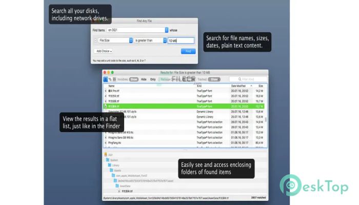 Descargar Find Any File (FAF) 2.4 beta6 Gratis para Mac