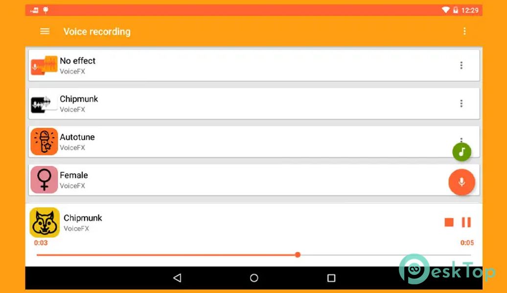 VoiceFX – Voice Changer with v