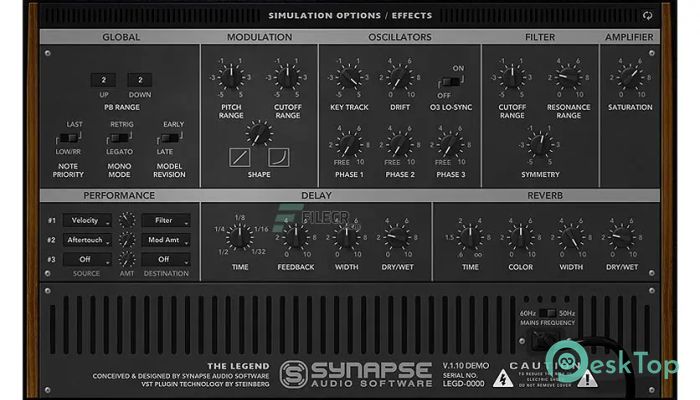 Download Synapse Audio The Legend 1.5.0 Free Full Activated