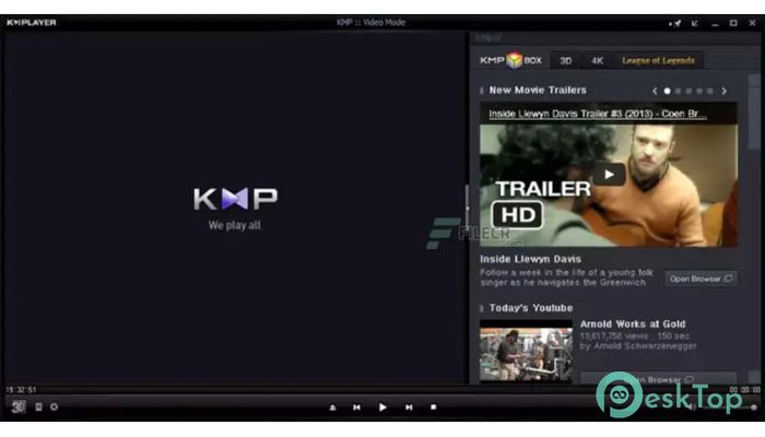 The KMPlayer  4.2.3.17 完全アクティベート版を無料でダウンロード