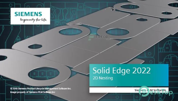 Siemens Solid Edge 2D Nesting  2023 Tam Sürüm Aktif Edilmiş Ücretsiz İndir