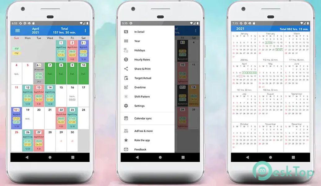 Megashift - Shift Calendar 3.0.9 build 142 APK MOD Tam Ücretsiz İndir