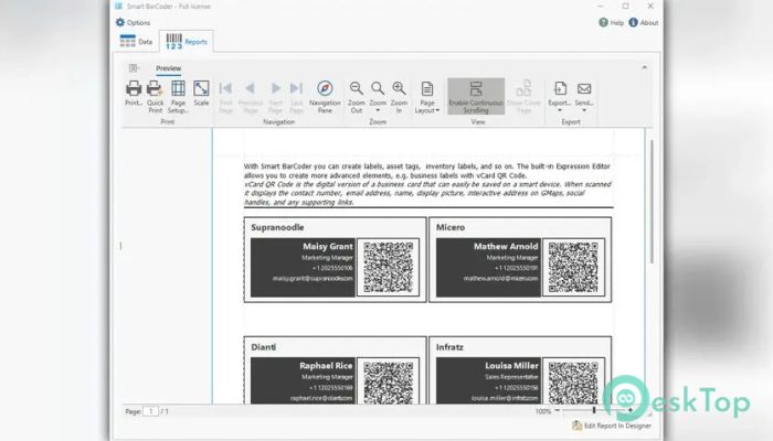 Download Smart BarCoder 2.4.5 Free Full Activated