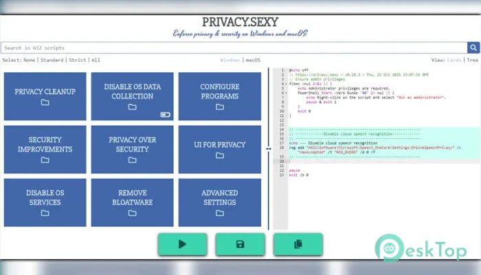  تحميل برنامج Privacy.Sexy 0.12.3 برابط مباشر