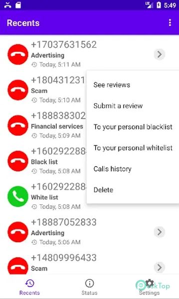 Call Filter 1.23.5 APK MOD Unlocked (Full) Free Download