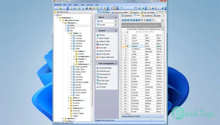 SQLMaestro MaxDB Maestro   14.9.0.2 Tam Sürüm Aktif Edilmiş Ücretsiz İndir