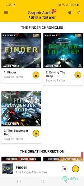 GraphicAudio Access Audiobooks 3.0.3 APK MOD Полная бесплатная загрузка