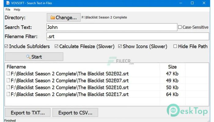  تحميل برنامج VovSoft Search Text in Files 3.5.0 برابط مباشر