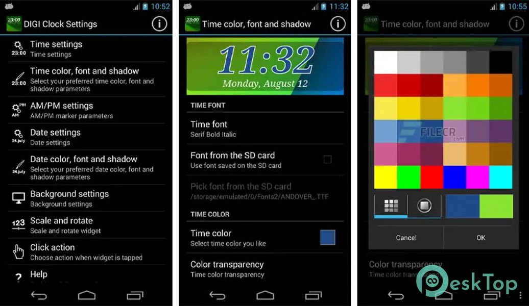 DIGI Clock Widget Plus 3.5.0 build 25608 APK MOD Unlocked (Full) Free Download