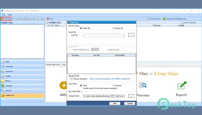 Download SysTools OST Viewer Pro Plus 4.0 Free Full Activated