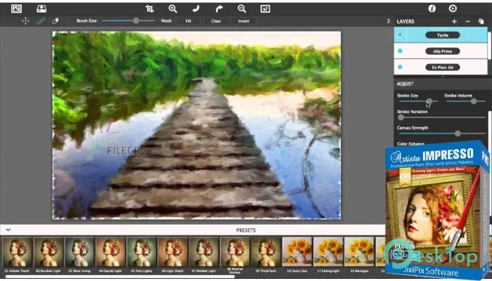 JixiPix Artista Impresso Pro 1.8.27 Tam Sürüm Aktif Edilmiş Ücretsiz İndir