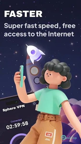 Sphere VPN - Fast & Secure VPN 1.0.15 APK MOD Unlocked (Full) Free Download