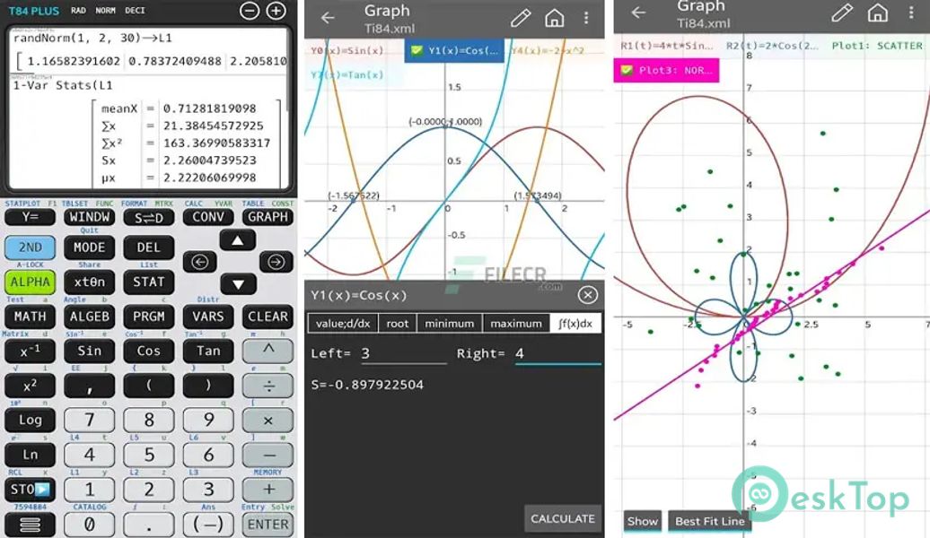 Graphing calculator plus 84 83 7.2.0.961 APK MOD フル無料ダウンロード