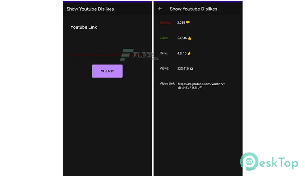 Show Youtube Dislikes v0.5 APK MOD Unlocked (Full) Free Download