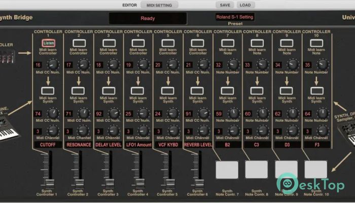 Download Momo Universal Editor and Controller Synth Bridge 1.99 Free Full Activated