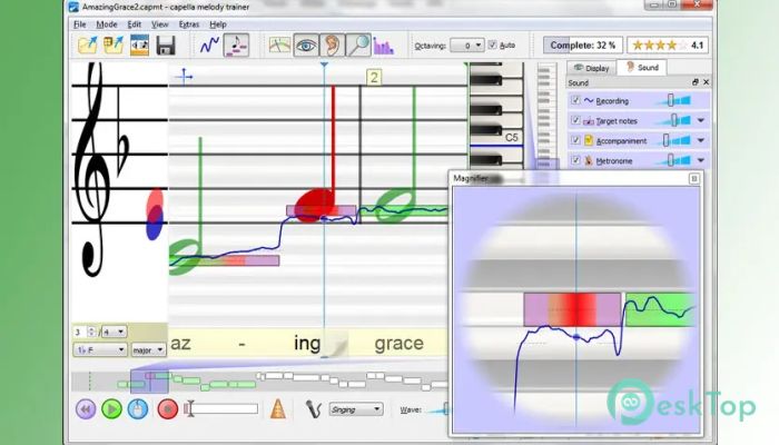 Скачать Capella Melody Trainer 1.1.0.5 полная версия активирована бесплатно