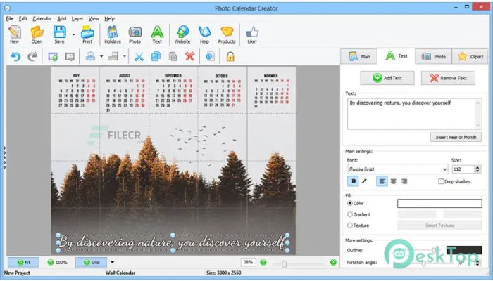 Download AMS Software Photo Calendar Creator Pro 17.5 Free Full Activated