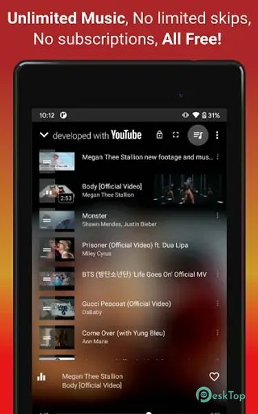Video Music Player Downloader 1.208 APK MOD Unlocked (Full) Free Download