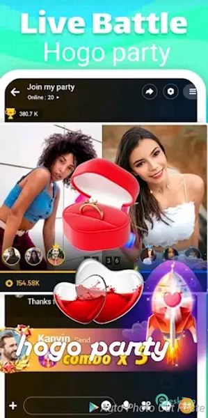Hogo - talk live play games 1.0.39 APK MOD 完整免费下载