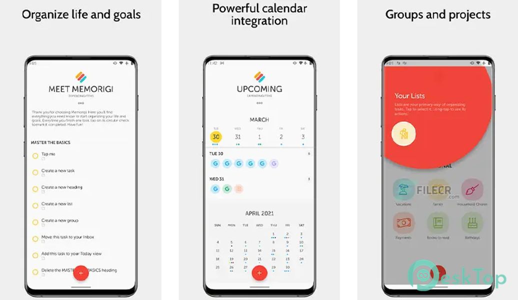 Memorigi - To-Do List & Tasks 7.5.0 APK MOD تحميل مجاني كامل