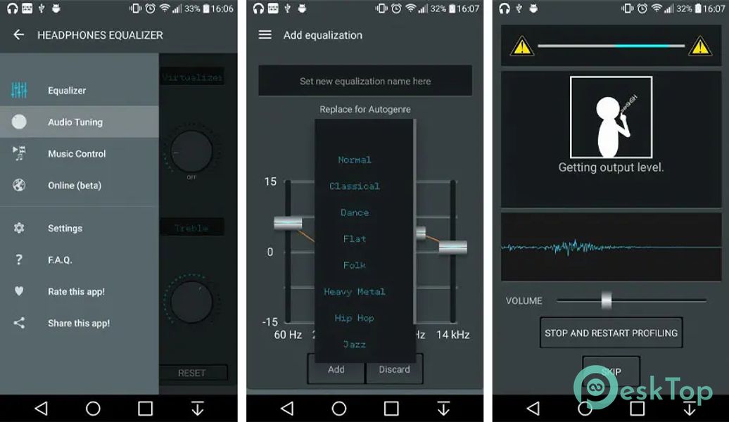 Headphones Equalizer – Music & Bass Enhancer