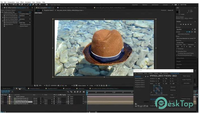 Download Aescripts Projection 3D  4.2.04 for After Effects Free Full Activated