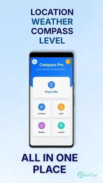 Compass Pro - Digital Compass 1.0.37 APK MOD تحميل مجاني كامل