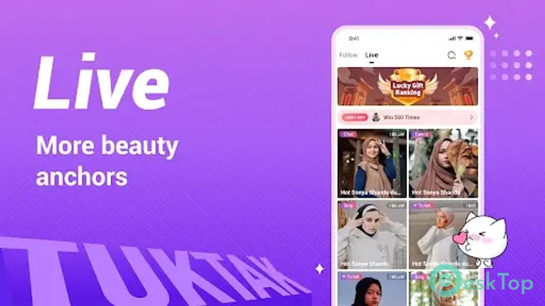 Tuktak Live - Live Streams 2.29.6 APK MOD Unlocked (Full) Free Download