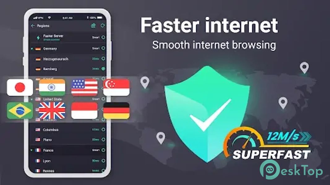 Touch VPN - Fast Wifi Security 6.1.816 APK MOD تحميل مجاني كامل